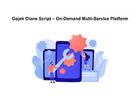Gojek Clone Script – On-Demand Multi-Service Platform