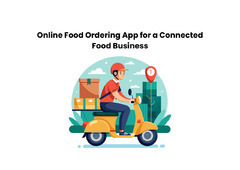 Online Food Ordering App for a Connected Food Business